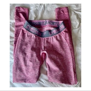 | Gymshark |  Pink Marl Flex Legging